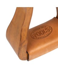 YS WIDE WOOD WESTERN STIRRUPS