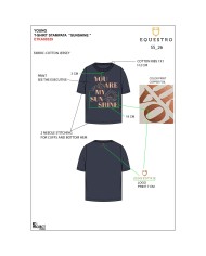 GIRL S SUNSHINE COTTON T-SHIRT