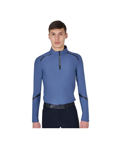 MEN S TECHNICAL TRAINING POLO SHIRT LS ZIP