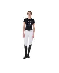 WOMEN S MULTICOLOR LOGO COTTON T-SHIRT