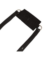 CALFSKIN FIKED STIRRUP LEATHERS EASY FIT-T BKLS