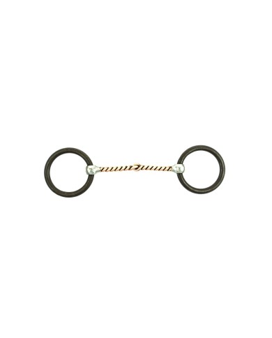 FILETTO WESTERN TORCIGLIONE RAME ANELLI BRUNITI POOL S
