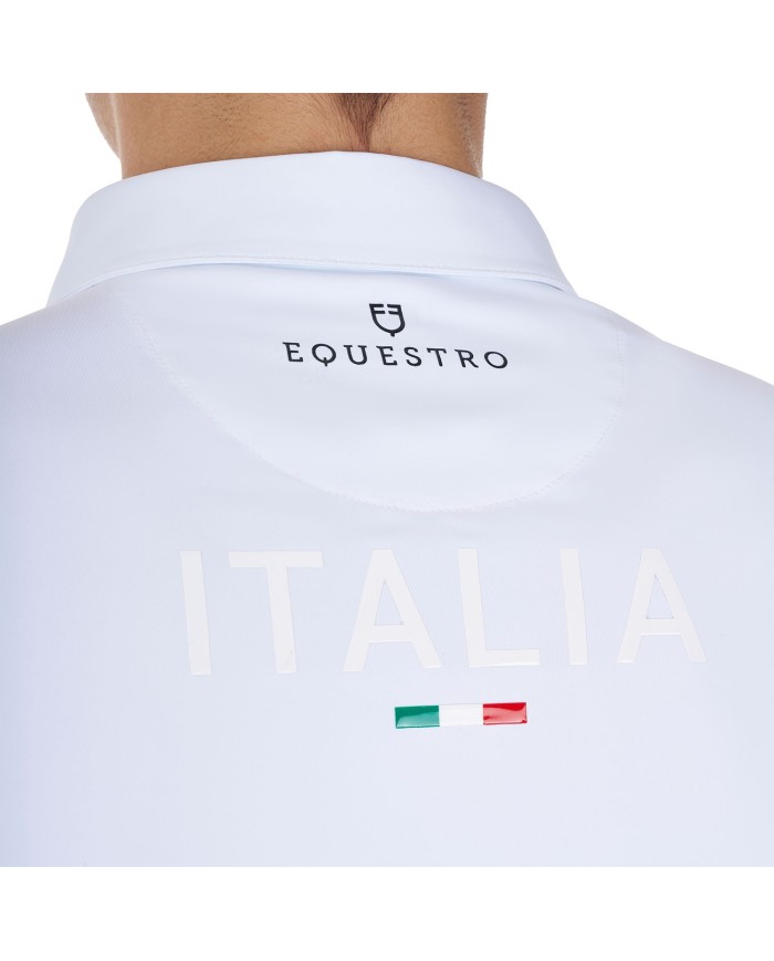 MEN S COMPETITION POLO LS BUTTONS EQUESTROxFISE
