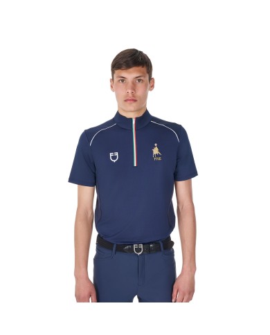 MEN S TECHNICAL TRAINING POLO SS ZIP EQUESTROxFISE