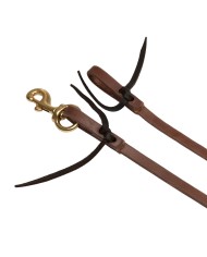 FLAT ROPERS REINS 1/2
