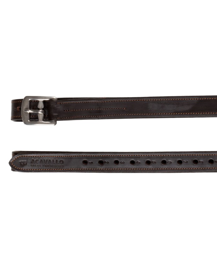 CALFSKIN STIRRUP LEATHERS NYLON REINFORCED