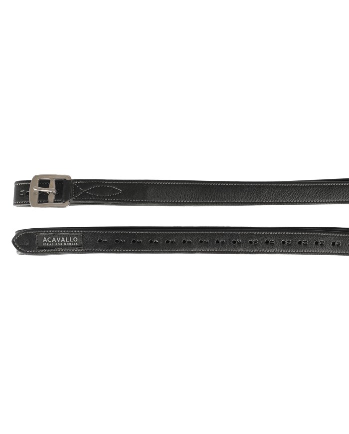 CALFSKIN STIRRUP LEATHERS NYLON REINFORCED