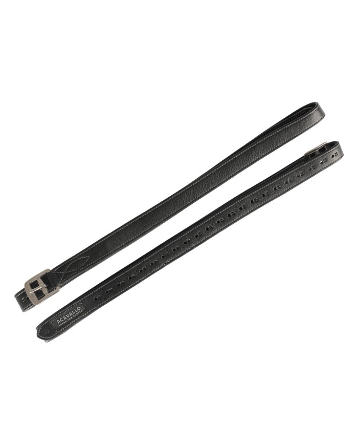 CALFSKIN STIRRUP LEATHERS NYLON REINFORCED