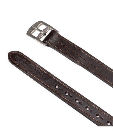 CALFSKIN STIRRUP LEATHERS NYLON REINFORCED