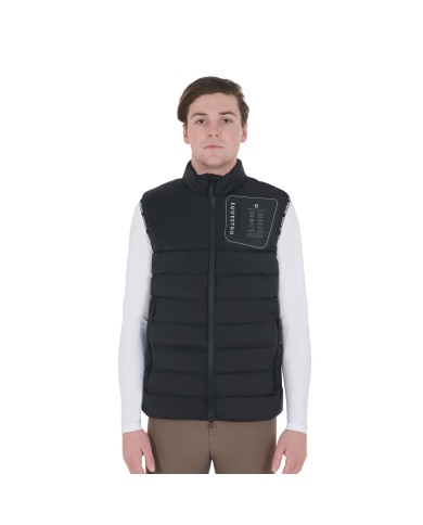 MEN S STRETCH FABRIC QUILTED VEST