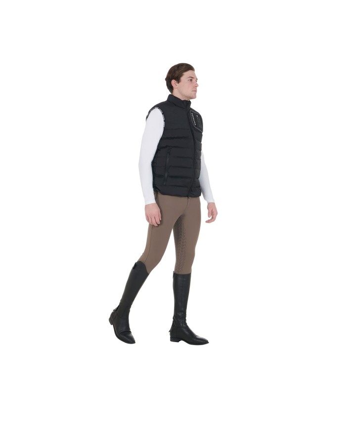 MEN S STRETCH FABRIC QUILTED VEST