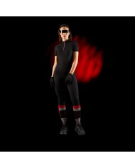 WOMEN S TRAINING RIDERTECHNOLOGY POLO SHIRT SS WITH ZIP