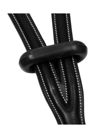 COLLIER MARTINGALE WITH CONTRAST STITCHING