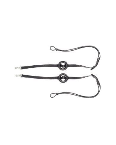 REDINI IN CUOIO C/ANELLO IN GOMMA