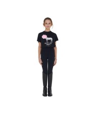 GIRL S HEAD IN THE CLOUDS COTTON T-SHIRT