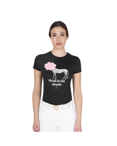 WOMEN S HEAD IN THE CLOUDS COTTON T-SHIRT