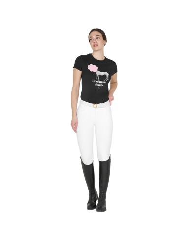WOMEN S HEAD IN THE CLOUDS COTTON T-SHIRT