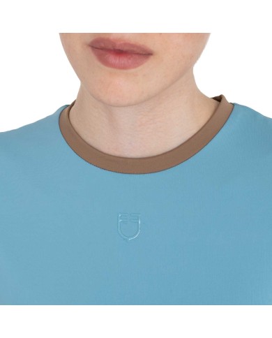 WOMEN S CROSS CROPPED TRAINING POLO SHIRT SS