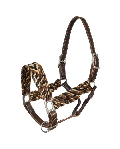 DIAMOND DESIGN MOHAIR HALTER