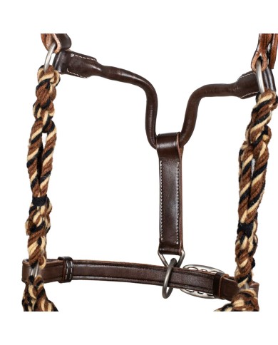 DIAMOND DESIGN MOHAIR HALTER