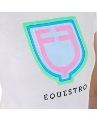 WOMEN S PSYCHEDELIC LOGO COTTON T-SHIRT