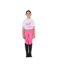 GIRL S HORSE MAKE ME HAPPY COTTON T-SHIRT