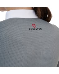 WOMEN S COMPETITION RIDERTECHNOLOGY LS POLO SHIRT WITH ZIP