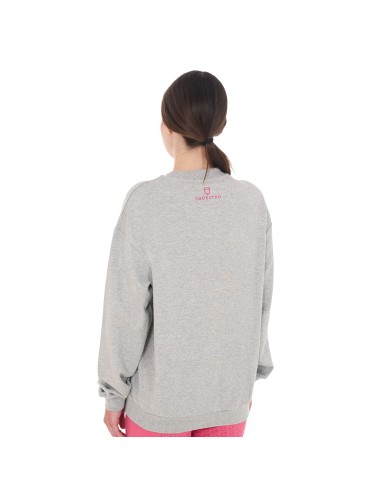 WOMEN S SPONGE STITCH LETTER SWEATSHIRT