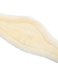 LEATHER ANATOMIC GIRTH W/REMOVABLE ECOWOOL LINING