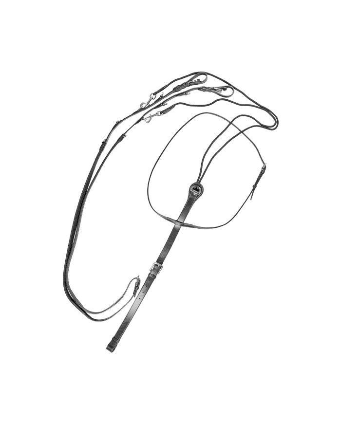 Redini con martingala in cuoio e gomma