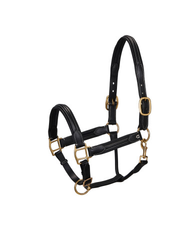 Cavezza cuoio morbido fibbie resistenti Cavezza cuoio morbido fibbie resistenti