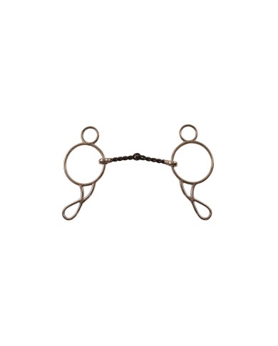 MORSO WESTERN GONZALES BIT TORCIGLIONE FERRO NERO