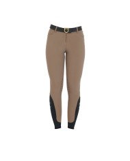 PANTALONI DONNA SLIM FIT GRIP CON LOGO EQUESTRO (CAMPIONARIO/SHOOTING)