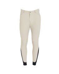 Pantaloni uomo estivi slim fit in tessuto tecnico bielastico