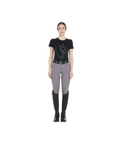 Pantaloni donna estivi slim fit in tessuto tecnico bielastico Pantaloni donna estivi slim fit in tessuto tecnico bielastico