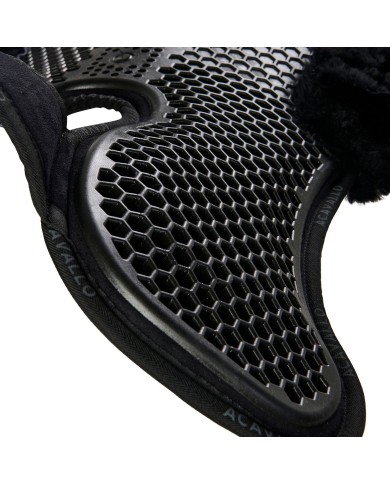 WITHERS FREE HEXA GEL ½ PAD & FRONT RISER W/MEMORY & BACK SHEEP. EDGE