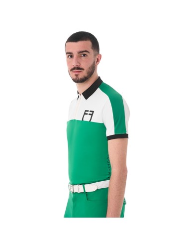 MEN S TRAINING BICOLOR POLO SHIRT SS ZIP