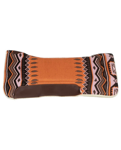 SOTTOSELLA WESTERN CON INSERTI IN PELLE E IMBOTTITURA IN LANA SINTETICA SOTTOSELLA WESTERN CON INSERTI IN PELLE E IMBOTTITURA IN LANA SINTETICA