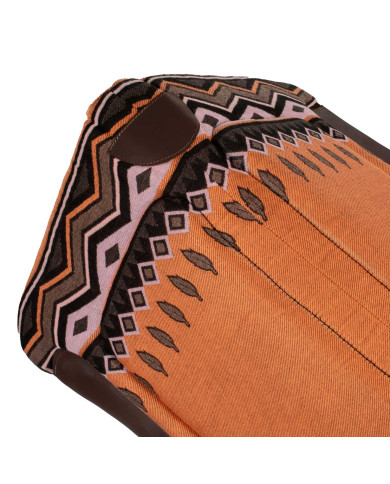 SOTTOSELLA WESTERN CON INSERTI IN PELLE E IMBOTTITURA IN LANA SINTETICA SOTTOSELLA WESTERN CON INSERTI IN PELLE E IMBOTTITURA IN LANA SINTETICA