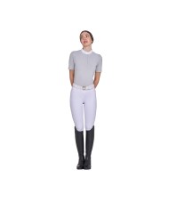 WOMEN S BASIC COMPETITION POLO SHIRT SS BUTTONS