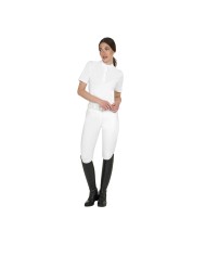 WOMEN S BASIC COMPETITION POLO SHIRT SS BUTTONS