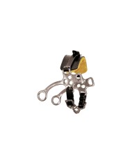 HACKAMORE INOX C/NASALINA CUOIO