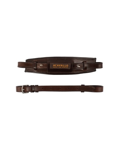 ACAVALLO LEATHER NOSEBAND FOR HACKAMORE