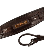 ACAVALLO LEATHER NOSEBAND FOR HACKAMORE