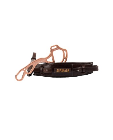 ACAVALLO LEATHER NOSEBAND FOR HACKAMORE