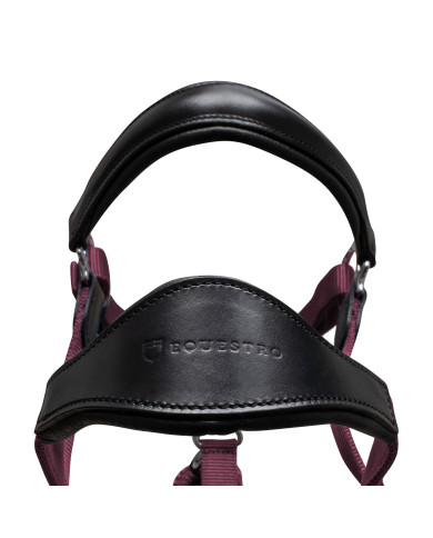Cavezza ergonomica con inserti in cuoio Cavezza ergonomica con inserti in cuoio