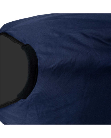 Coperta da box antistrappo con logo Coperta da box antistrappo con logo