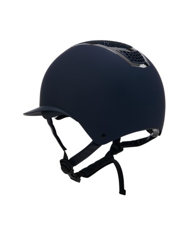 CASCO EQUESTRO MODELLO ECLIPSE STONE MAT WIDE VISOR (3 PADDING)