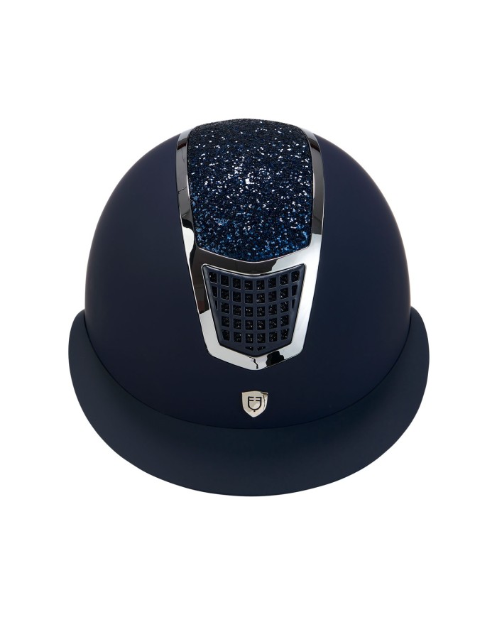 CASCO EQUESTRO MODELLO ECLIPSE STONE MAT WIDE VISOR (3 PADDING)