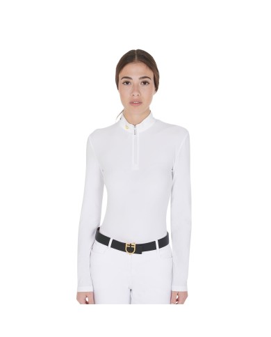 POLO DONNA EQUESTRO MANICA LUNGA MODELLO WARM+